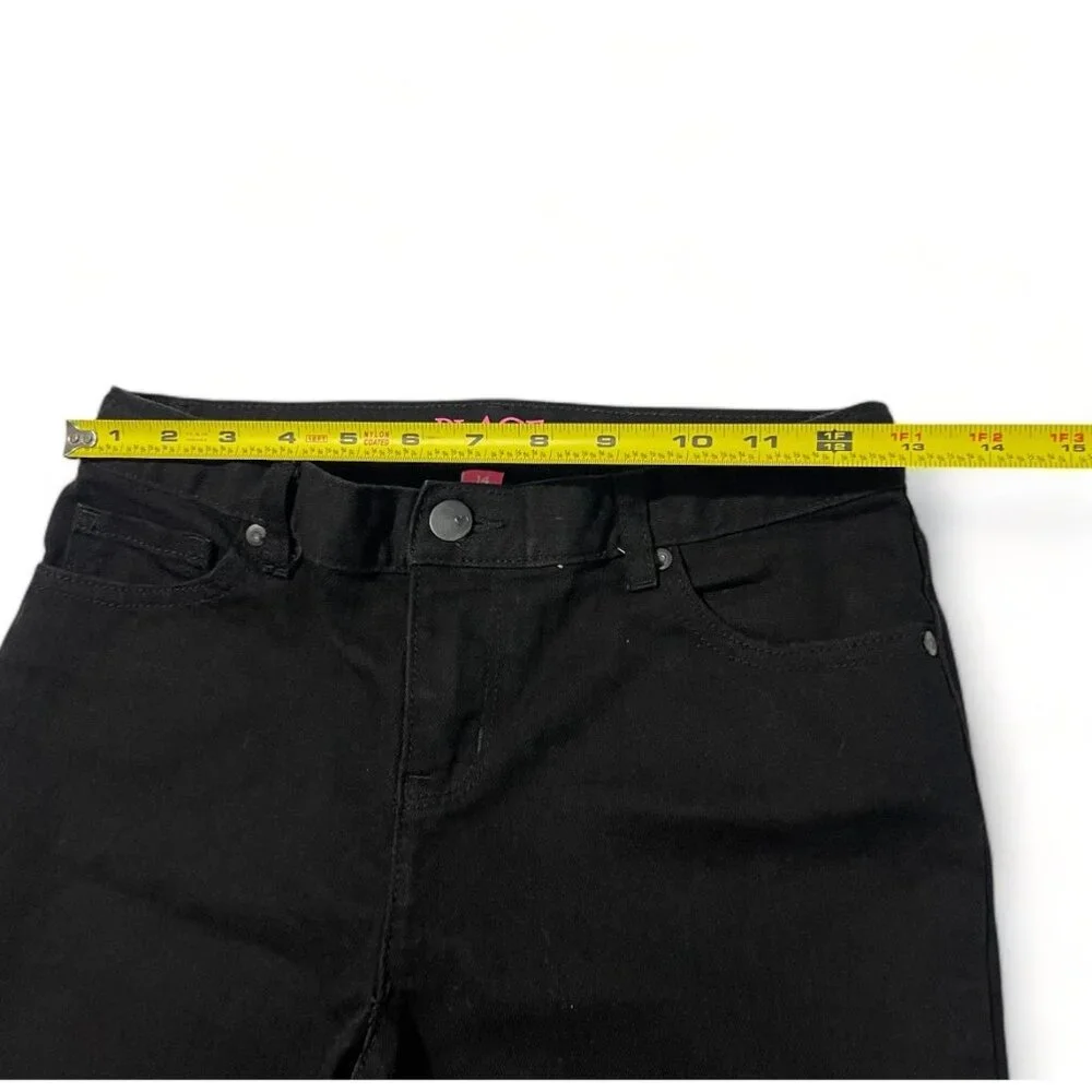 Children's Place Super Skinny Black Jeans for Girls Size 14 - Picture 7 of 11